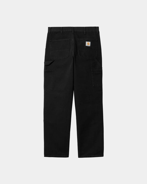 Carhartt WIP Double Knee Pant 30L - Black Aged Canvas