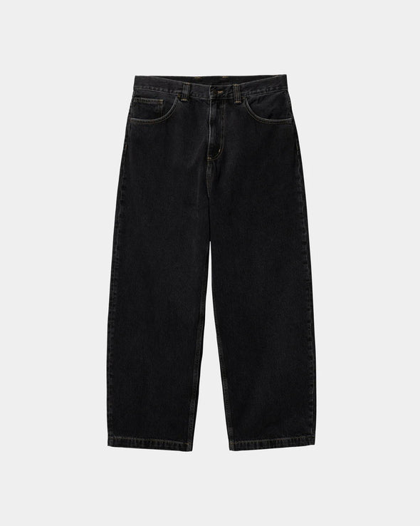 Carhartt WIP Brandon Pant - Black Stone Washed