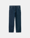 Carhartt WIP Single Knee Pant 30L - Blue Stone Washed