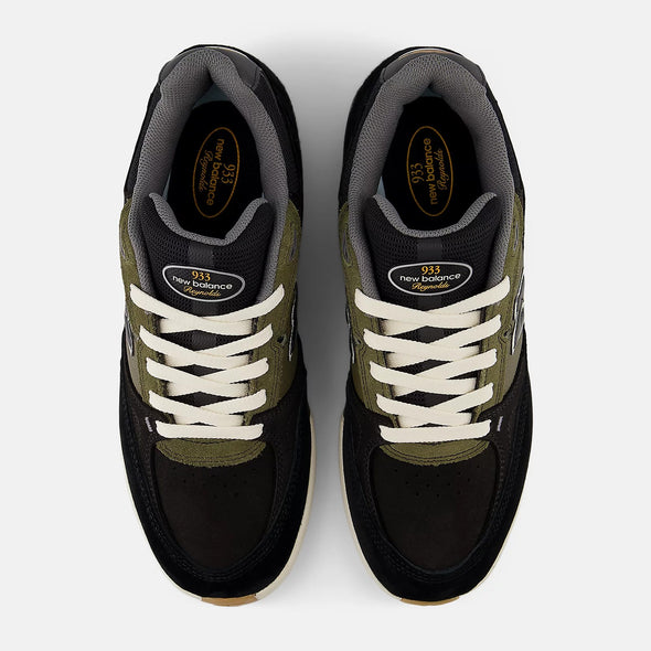 NB Numeric Andrew Reynolds 933 - Black with Dark Olivine