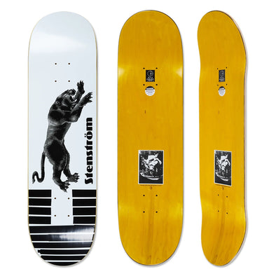 Polar Deck David Stenström Tape and Panther White- 8.5 (Short)