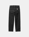 Carhartt WIP Simple Pant 32 Length - Black Stone Washed