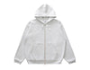 Grand X New Balance Zip Hoodie - Ash