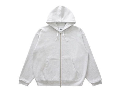 Grand X New Balance Zip Hoodie - Ash