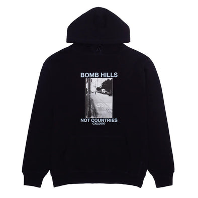 GX1000 Bomb Hills Hoodie - Black/Baby Blue