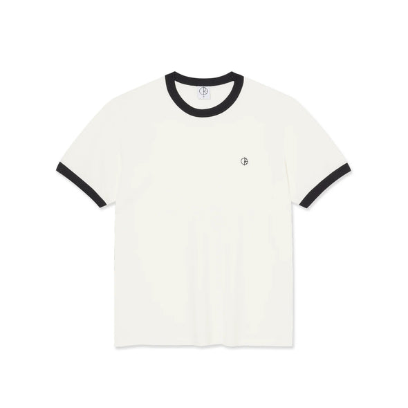 Polar Ringer Tee - Cloud White/Navy