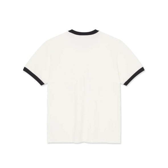 Polar Ringer Tee - Cloud White/Navy