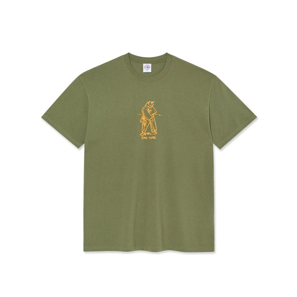 Polar Evol Times Tee - Army Green