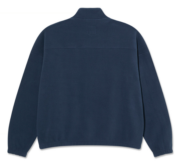 Polar Ivan Half Zip Sweatshirt - Grey/Blue