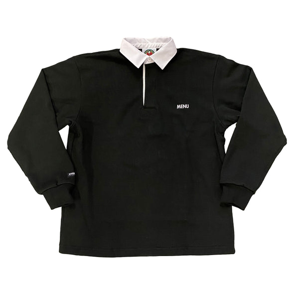 Menu X Barbarian Rugby Shirt - Black/White