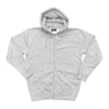 Menu Army Embroidered Zip Hoodie - Heather Grey