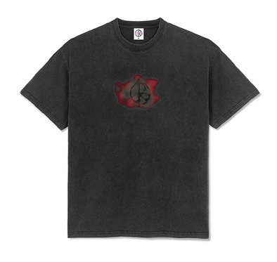 Polar Metal Logo Tee - Silver Black