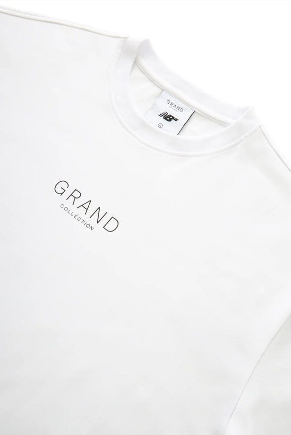 Grand X New Balance Tee - White
