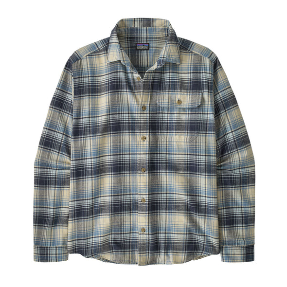 Patagonia LW Fjord Flannel Shirt - Foggy: Virtually Blue