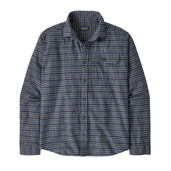 Patagonia LW Fjord Flannel Shirt - Tracks: Sunken Blue