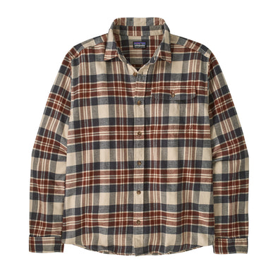 Patagonia LW Fjord Flannel Shirt - Paw: Dried Vanilla