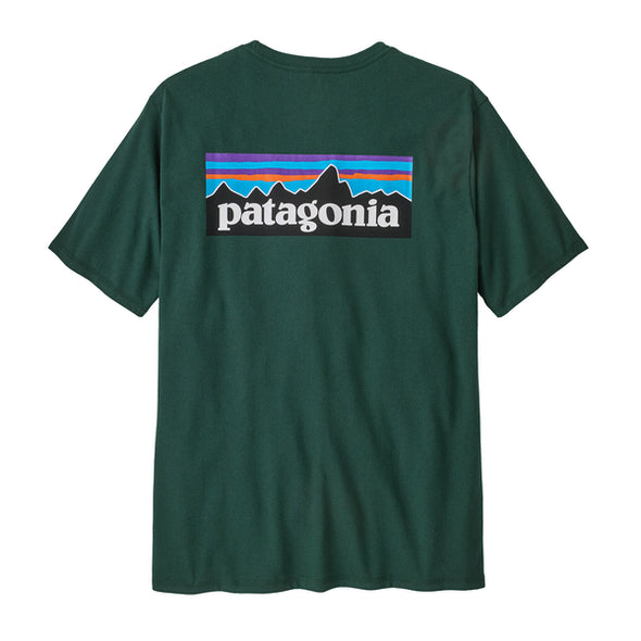 Patagonia P-6 Logo Responsibili-Tee - Cascade Green