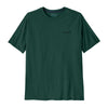 Patagonia P-6 Logo Responsibili-Tee - Cascade Green