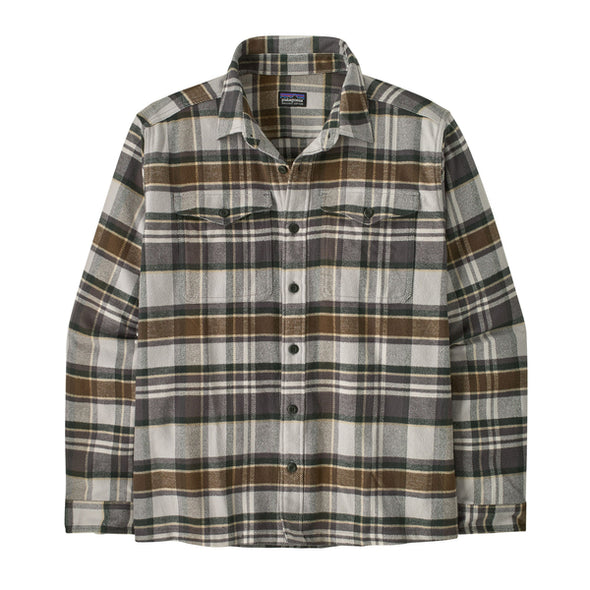 Patagonia Fjord Flannel Shirt - Blizzard: Salt Grey