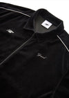 Grand X New Balance Velour Track Jacket - Black