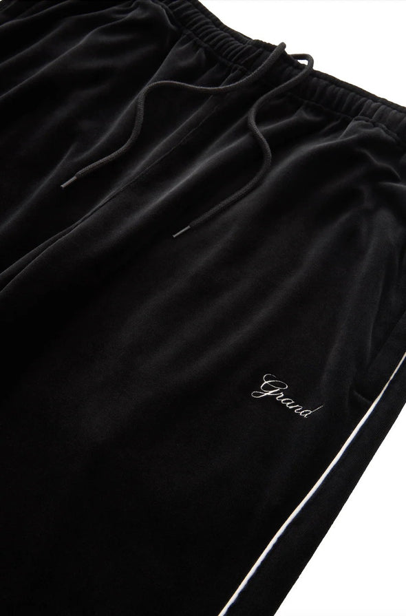 Grand X New Balance Velour Pant - Black