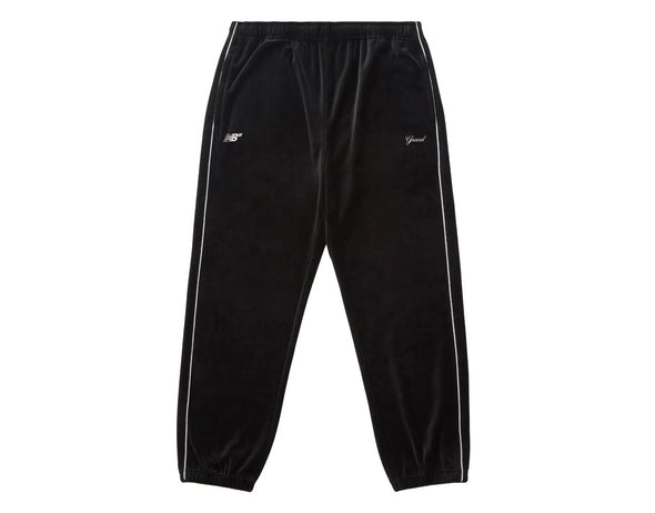 Grand X New Balance Velour Pant - Black