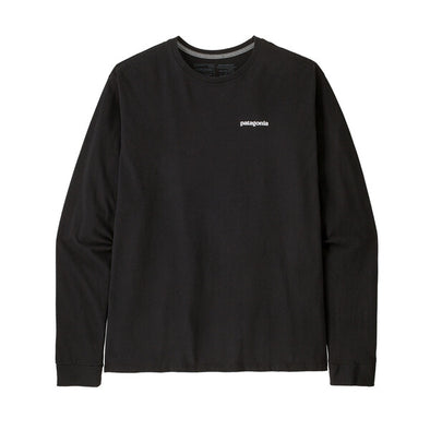 Patagonia L/S  P-6 Logo Responsibili-Tee - Black