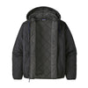 Patagonia Diamond Quilted Bomber Hoody - Black