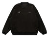 Grand X New Balance Polar Fleece Wind Shirt - Black