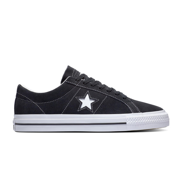Converse Cons One Star Pro Low Top - Black/Black/White