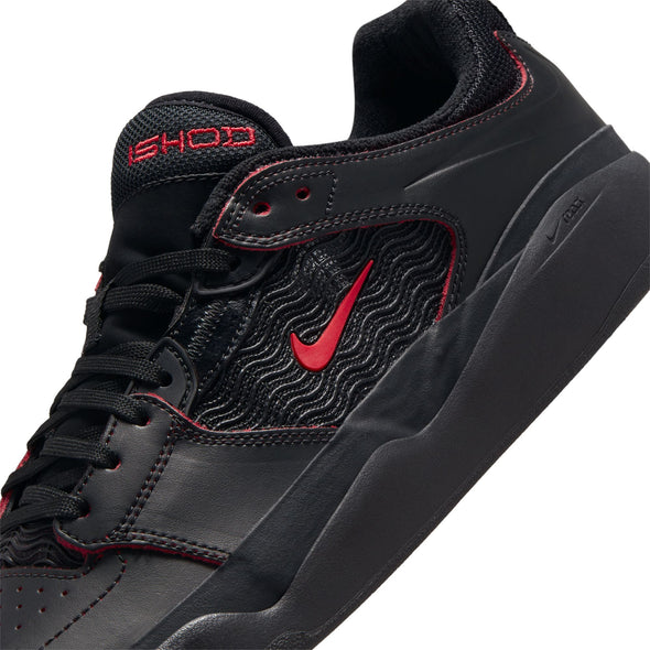 Nike SB Ishod Premium - Black/Black/Black/University Red