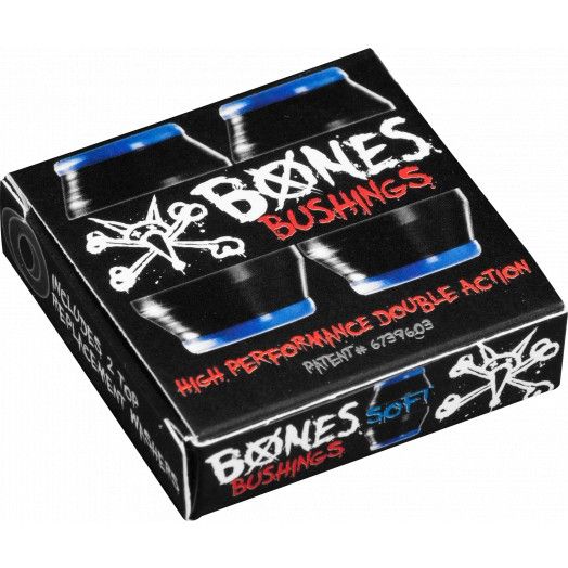Bones Bushings Soft 81A - Black
