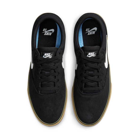 Nike SB Chron 2 - Black/White-Black-Gum Lt. Brown
