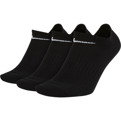 Nike Everyday LW No-Show Socks 3 Pack - Black/White